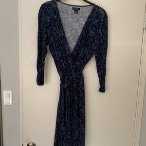 Lucky brand faux wrap dress